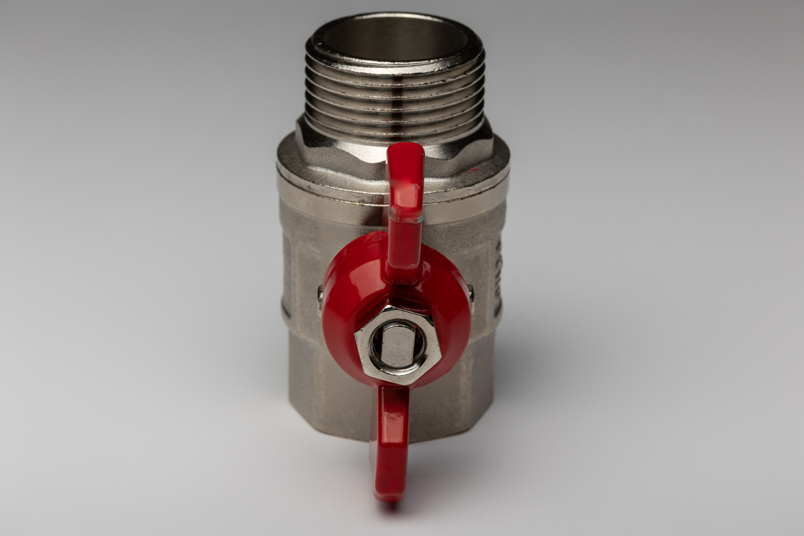 Rutulinis ventilis trumpa rankena 1" vidus-išorė - Image 2